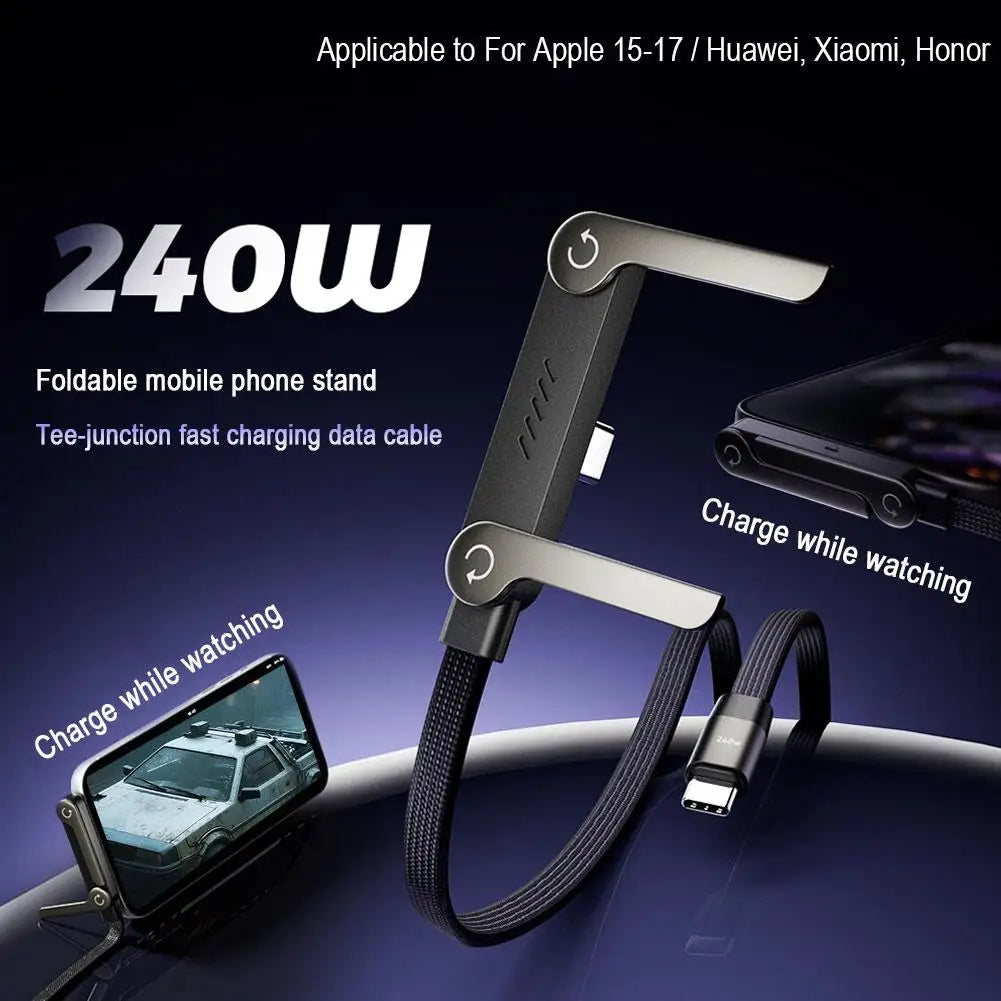 Premium Fast Charging Foldable Data Cable