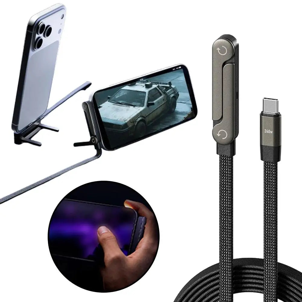 Premium Fast Charging Foldable Data Cable
